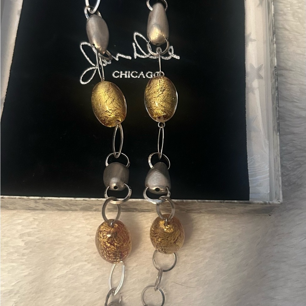 Chic Gold and Silver Necklace by